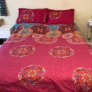 Reversible BoHo duvet cover